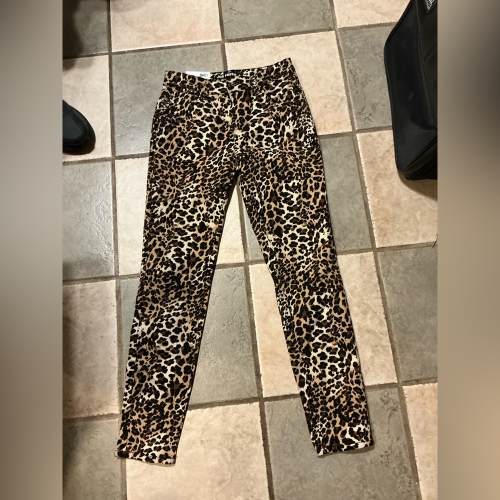 Joe Fresh Leopard Print Women Jeans